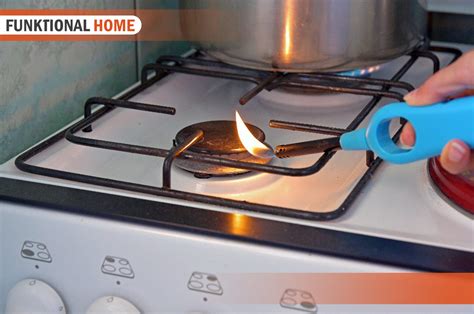gas burner not clicking or lighting
